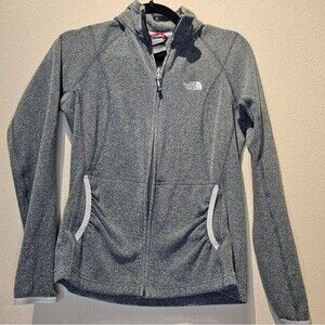 The North Face Grey Full Zip Sweatshirt Women's Size Medium
